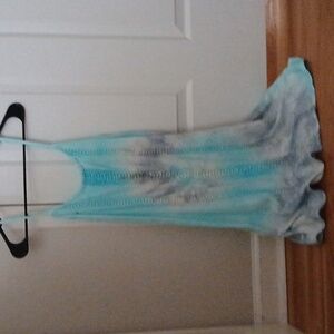 Blue Beach Cover Up Never Worn